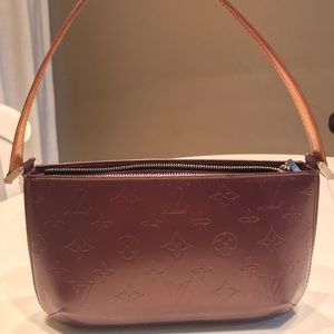 Louis Vuitton Monogram Patent Leather Baguette